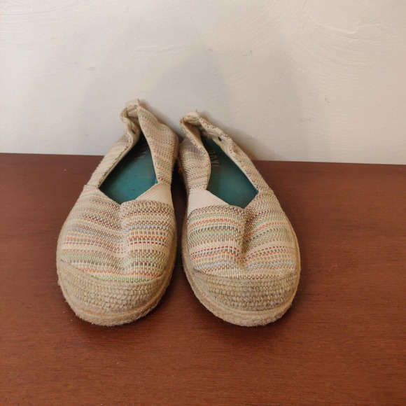 Roxy Women's Shoes Flats Size 8 Multicolor Stripe. - Picture 2 of 8